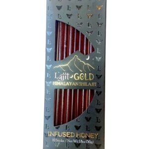 Honey Sticks with Shilajit by Lajit Gold